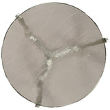 Olea Side Table, Silver