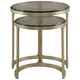 Tessa Nesting Tables, Brass