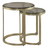 Tessa Nesting Tables, Brass