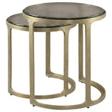 Tessa Nesting Tables, Brass
