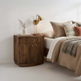 Sabia Nightstand, Walnut