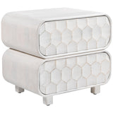 Miro Nightstand, Whitewashed