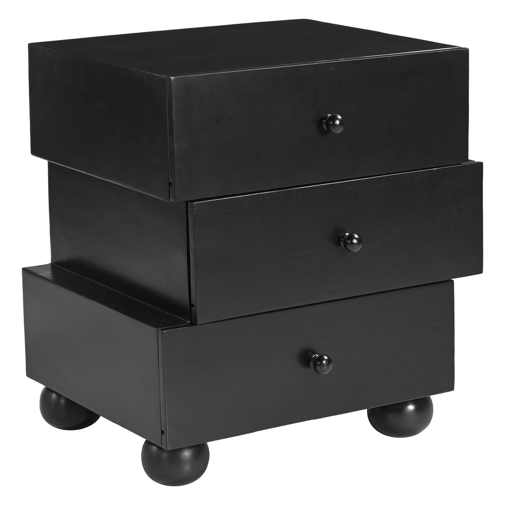 Eben Nightstand, Black