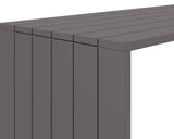 Verin Outdoor Bar Table, Warm Grey-Furniture - Dining-High Fashion Home