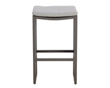 Verin Outdoor Barstool, Warm Grey/Gracebay Light Grey-Furniture - Dining-High Fashion Home