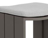 Verin Outdoor Barstool, Warm Grey/Gracebay Light Grey-Furniture - Dining-High Fashion Home