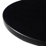 Ionis Accent Table, Black/Antique Silver