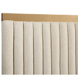 Tarrant King Bed, Monument Oatmeal