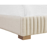 Tarrant King Bed, Monument Oatmeal