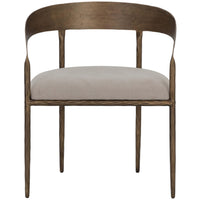 Zanatta Dining Chair, Zenith Taupe Grey, Set of 2