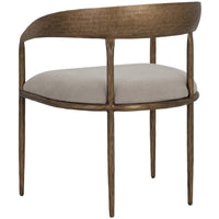 Zanatta Dining Chair, Zenith Taupe Grey, Set of 2