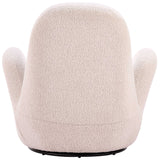 Lunet Swivel Chair, Ivory