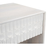 Farah Nightstand, Whitewashed