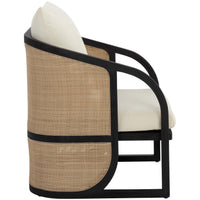 Palermo Chair, Stinson Cream/Charcoal