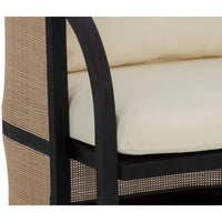Palermo Chair, Stinson Cream/Charcoal
