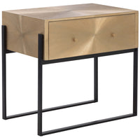 Modena Large Nightstand, Antique Gold