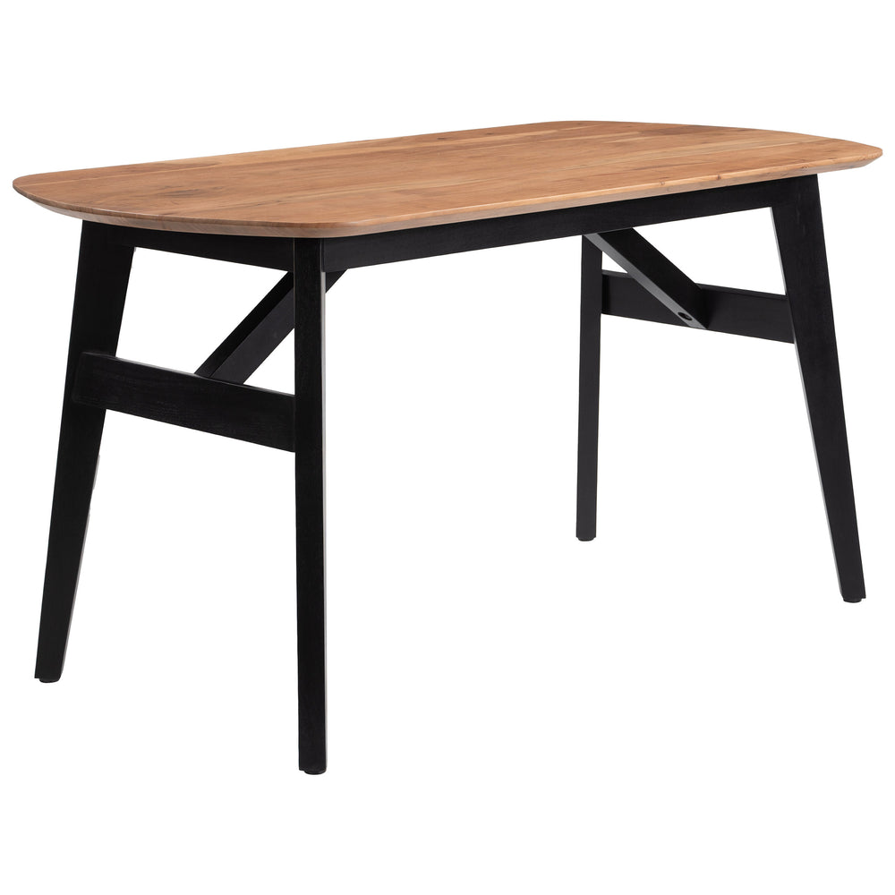 Kite Desk, Walnut/Black