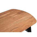 Kite Desk, Walnut/Black