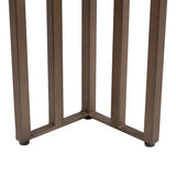 Gardo Desk, Black/Brass