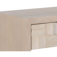 Akava Nightstand, Light Oak