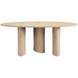Antiek Dining Table, Natural