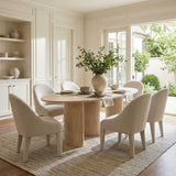 Antiek Dining Table, Natural