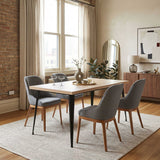 Saelen Dining Table, Natural
