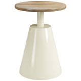Sira Side Table, Natural/Ivory