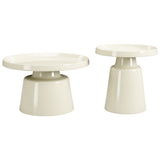 Beurre Coffee Table Set, Ivory