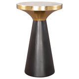 Obsidian Accent Table, Multicolor