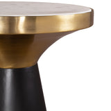 Obsidian Accent Table, Multicolor