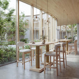 Wilou Bar Table, Natural