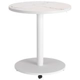 Mule Adjustable Bar Table, White