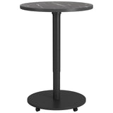 Mule Adjustable Bar Table, Black