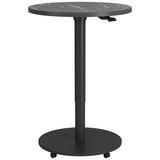 Mule Adjustable Bar Table, Black