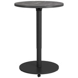 Mule Adjustable Bar Table, Black