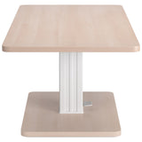 Brule Adjustable Dining Table, Natural