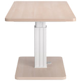 Brule Adjustable Dining Table, Natural