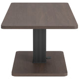 Brule Adjustable Dining Table, Walnut
