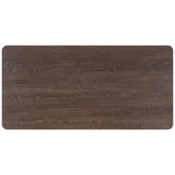 Brule Adjustable Dining Table, Walnut