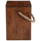 Omaga Storage Side Table, Walnut