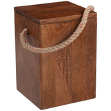 Omaga Storage Side Table, Walnut