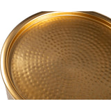Coldveil Storage Side Table, Gold