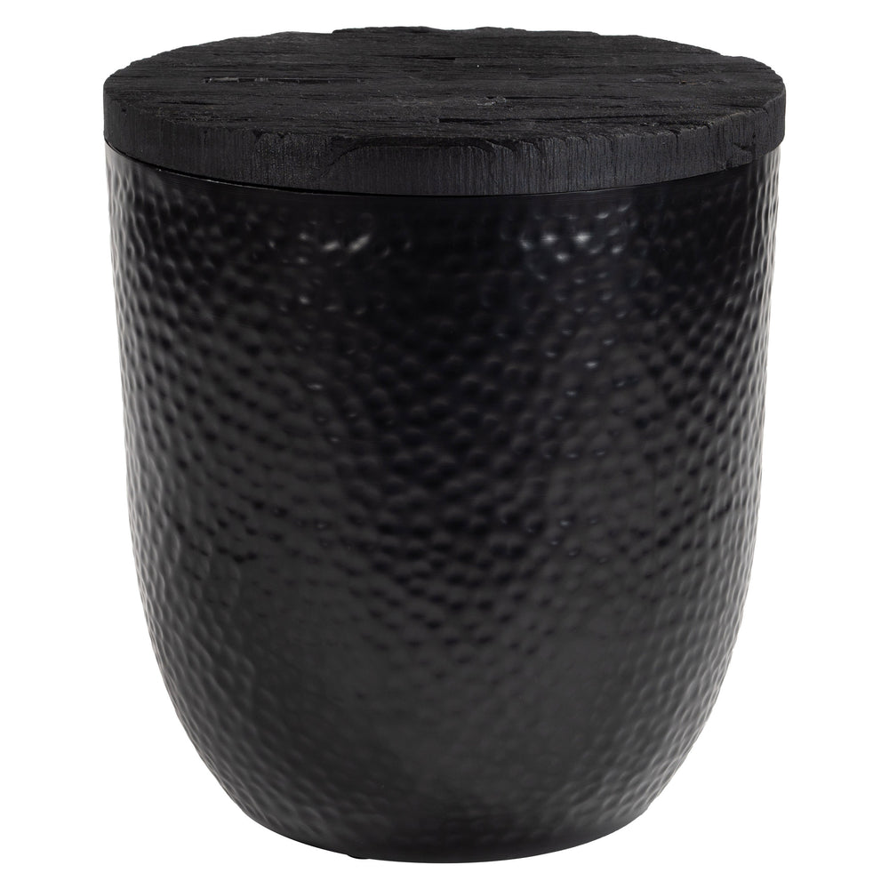 Duskan Storage Side Table, Black