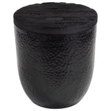 Duskan Storage Side Table, Black