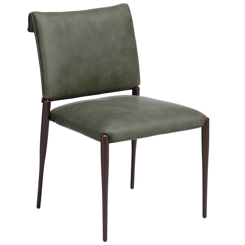 Freesia Dining Chair, Olive Green, Set of 2
