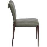 Freesia Dining Chair, Olive Green, Set of 2