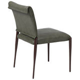 Freesia Dining Chair, Olive Green, Set of 2