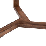 Macaria Side Table, Walnut