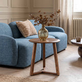 Macaria Side Table, Walnut